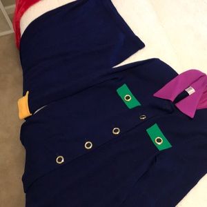 St. John Suit Skirt & Blazer